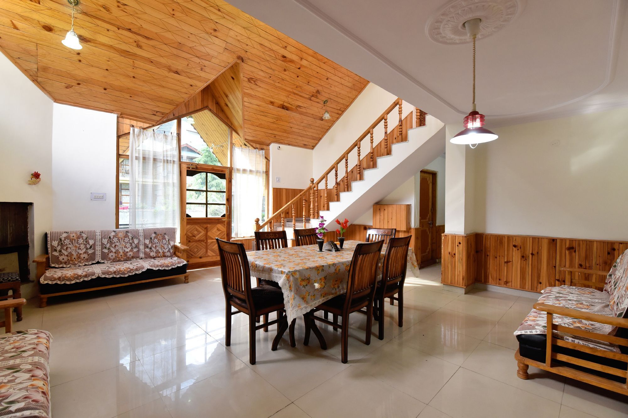 Oyo 13232 Red Rose Cottage Манали Экстерьер фото