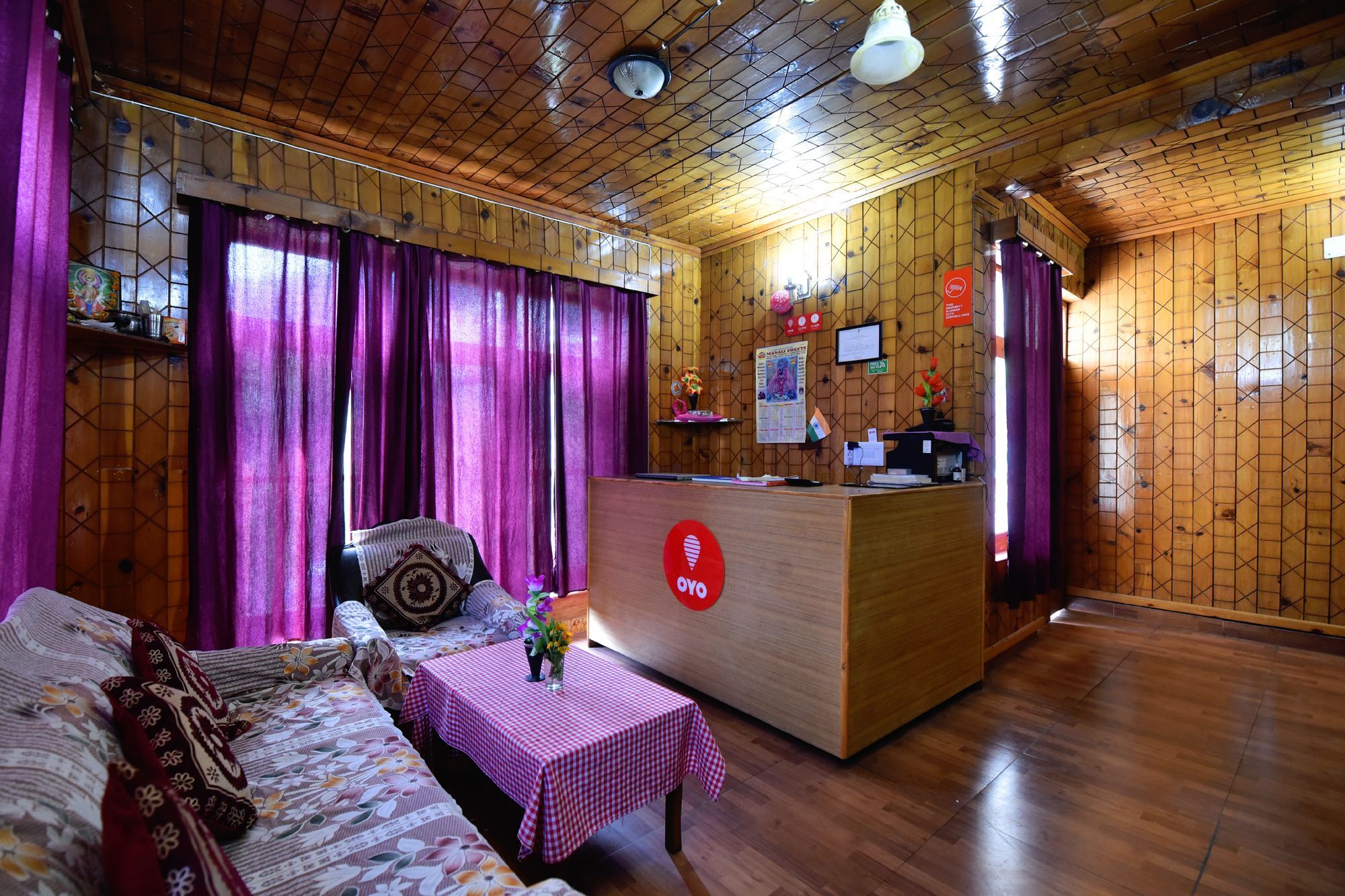 Oyo 13232 Red Rose Cottage Манали Экстерьер фото