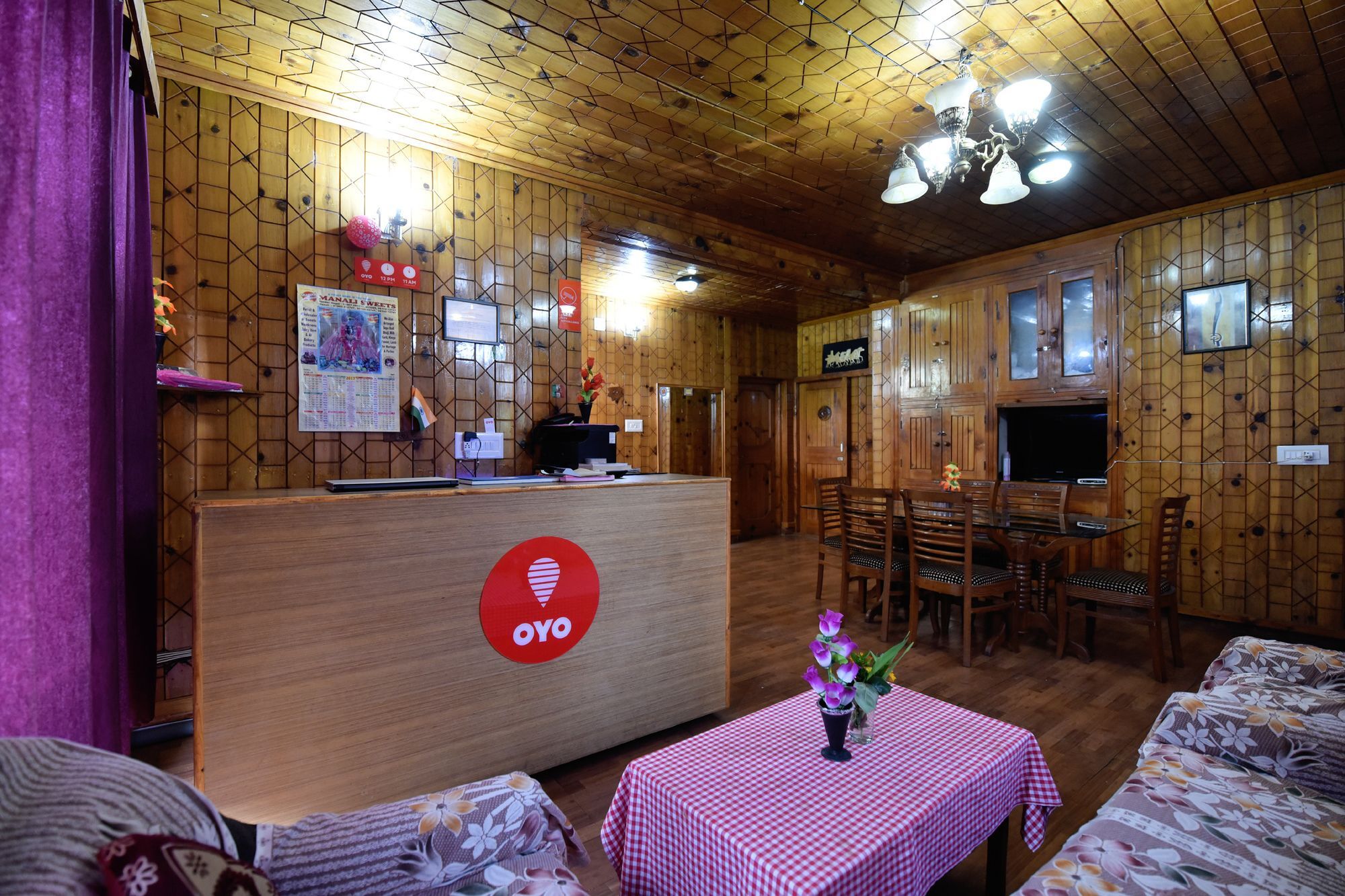 Oyo 13232 Red Rose Cottage Манали Экстерьер фото